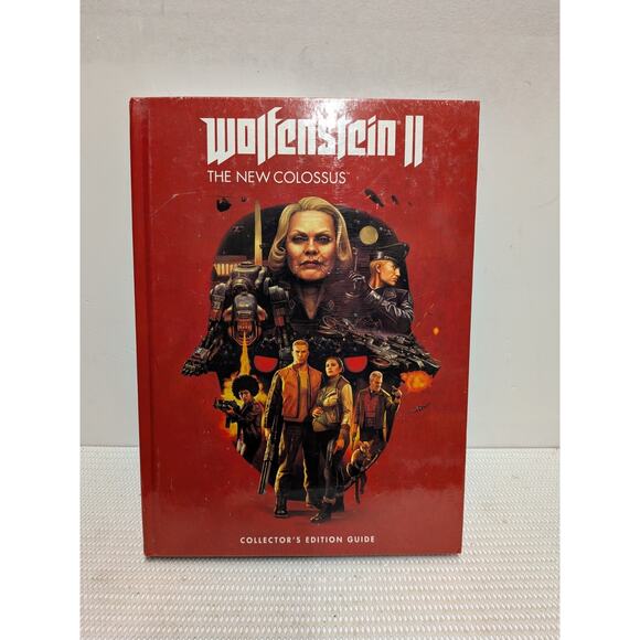 Wolfenstein II (2) Prima Official Strategy Guide Collector's Edition Hardcover - Picture 1 of 4
